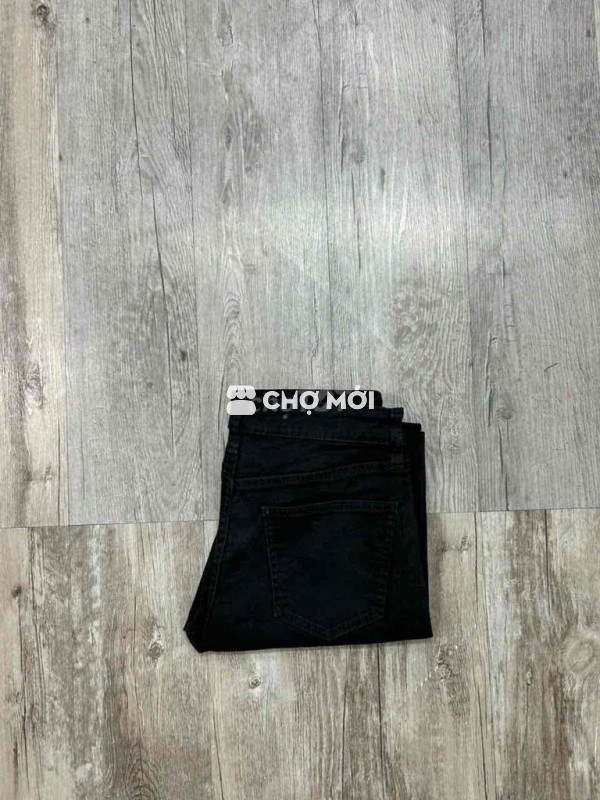 Quần jean Uniqlo nam đen size 29