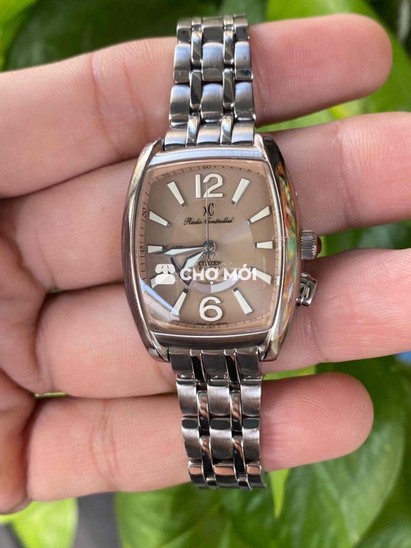 Đồng hồ nữ Citizen mặt nâu café