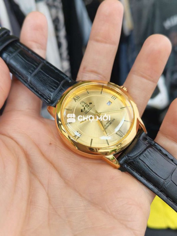 Đồng hồ nam dây da 40mm Mới 99%