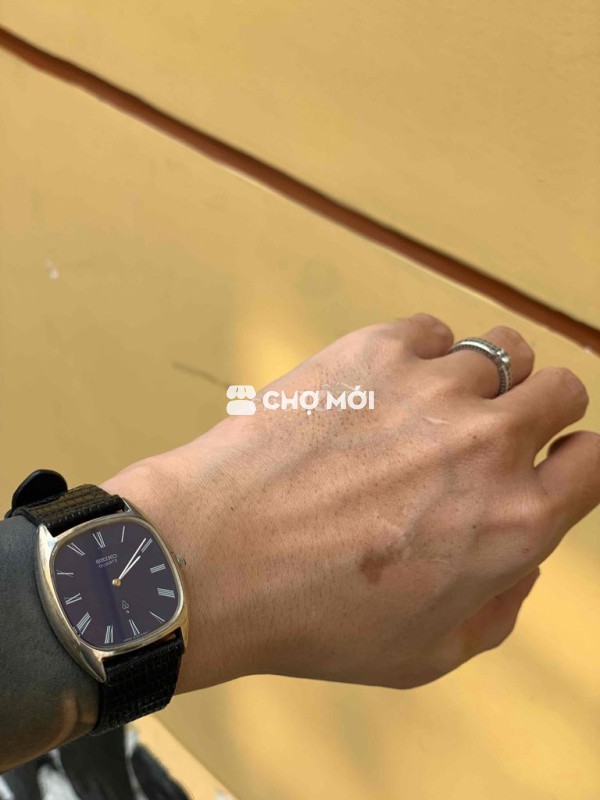 TANK SEIKO BẠC ĐÚC