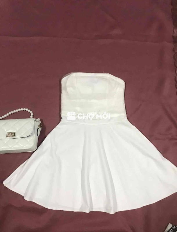 Đầm nữ vải mềm mại cúp ngực