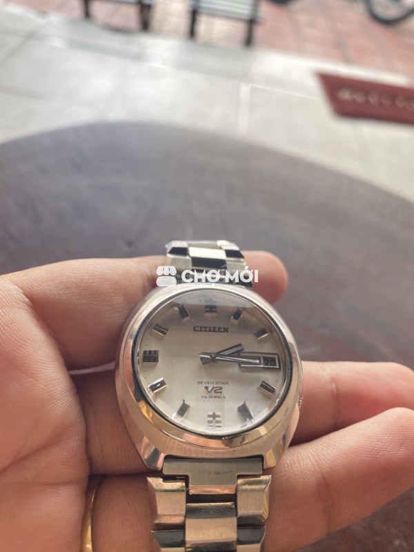 Đồng hồ Citizen Seven Star V2 Nam Kim loại 38mm