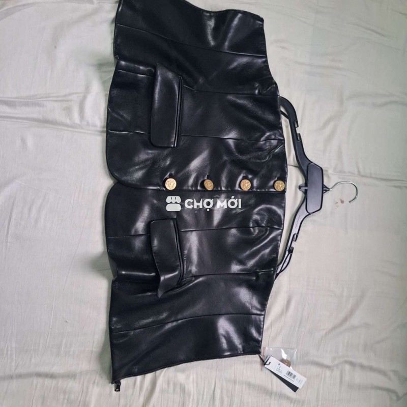 Áo croptop Nữ da cao cấp size 4