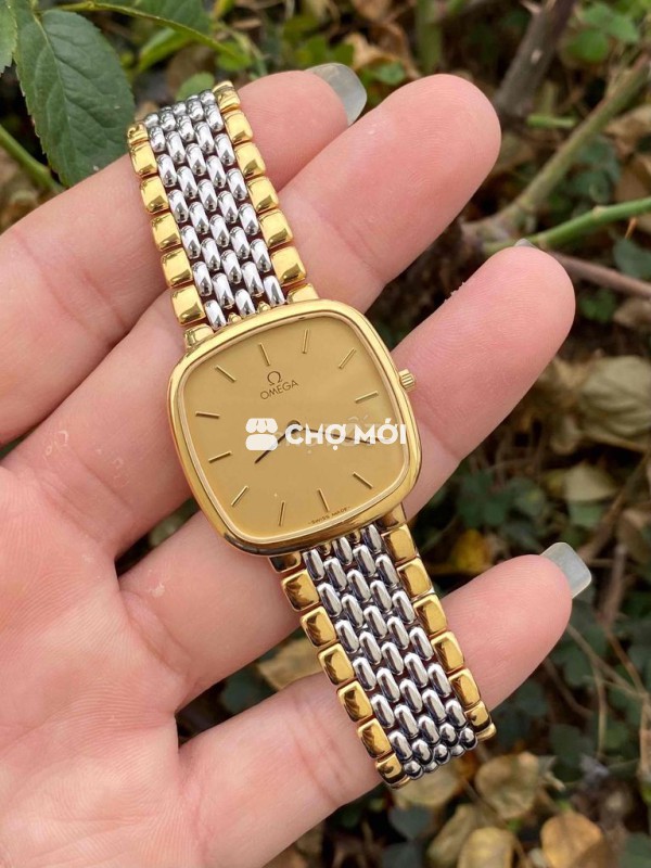 Đồng hồ 0M3GA Thép bọc vàng chính hãng