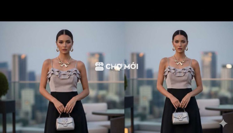 Váy H&M Nữ Phối màu size S