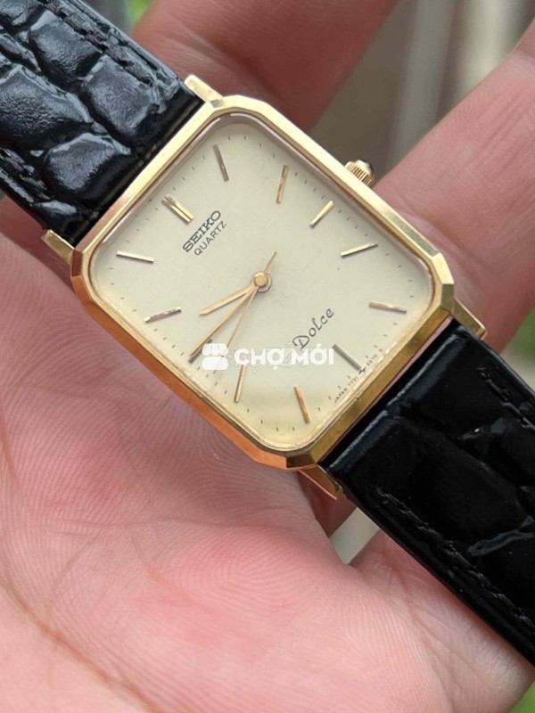Đồng hồ Seiko Dolce Nam mạ vàng