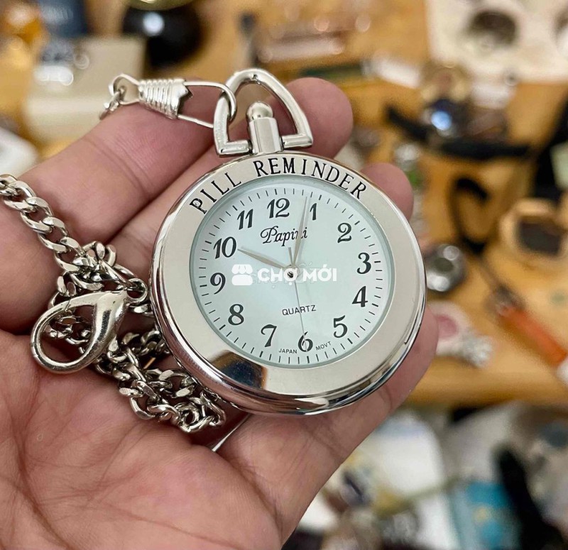 Đồng hồ quýt Pin Nhật size 45 đẹp mới.