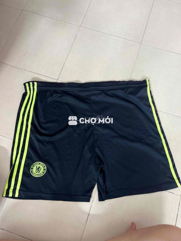 Quần đùi thể thao Chelsea Nam Đen