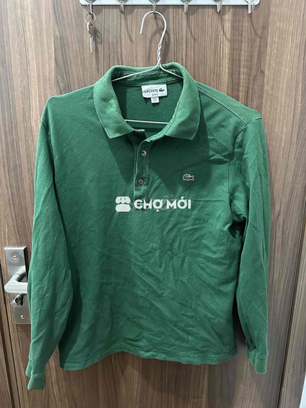 Áo polo Lacoste Nam Xanh lá size M