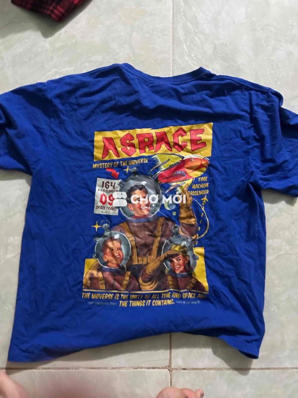 áo phông xanh dương