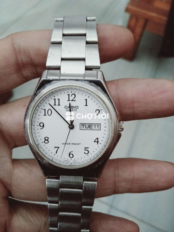 Đồng hồ Casio Quartz Nam Bạc