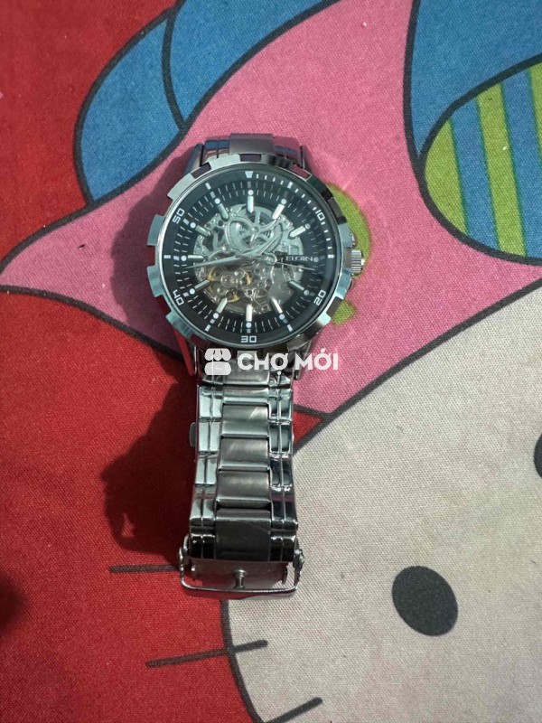 Đồng hồ Elgin Nam Bạc Kim loại