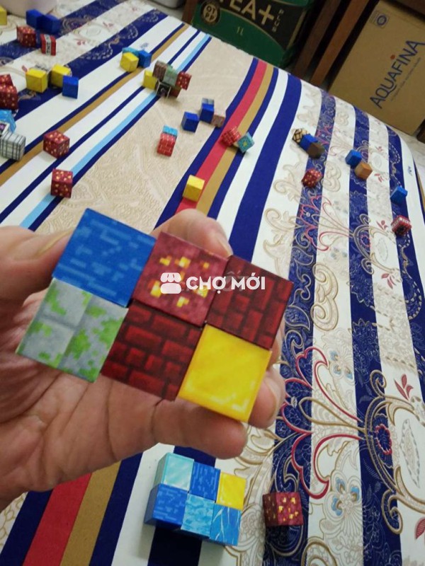 đồ xếp hình có nam châm hít cho bé chơi ngoan