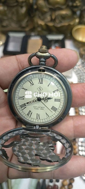 Đồng hồ quả quýt S.PARIS Kim loại