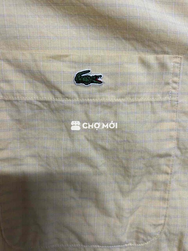 Áo sơ mi Lacoste Nam Cotton Vàng