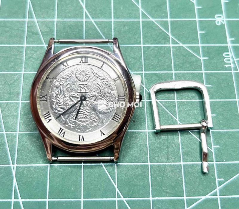 Đồng hồ Bạc đúc xu nhật cổ