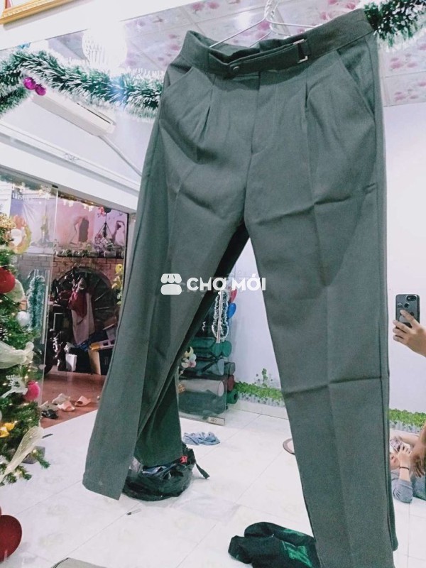 Quần tây nam màu Xám size 29 30