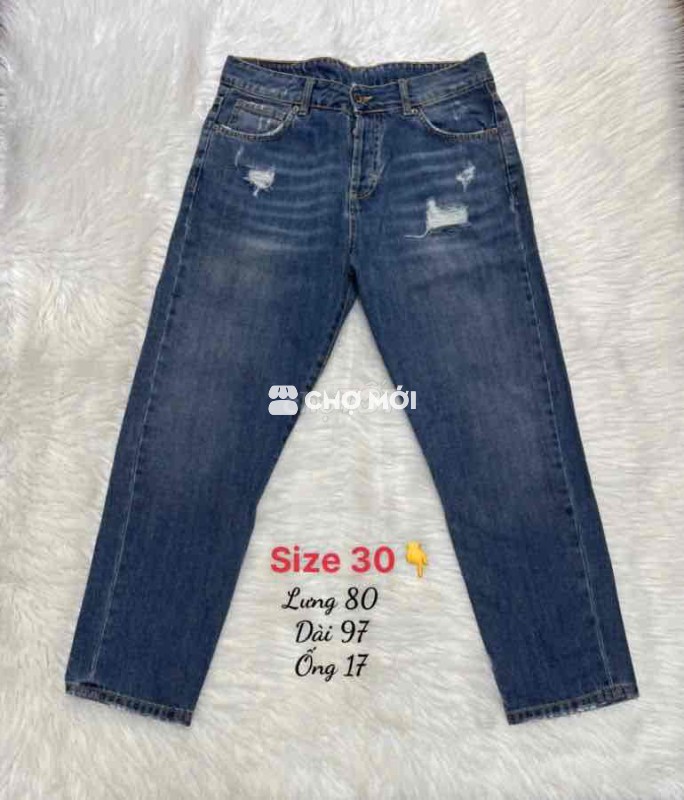 Quần jean nam Souvernir Cotton size 30