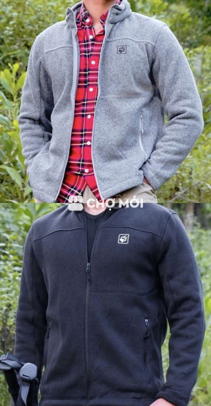 Áo khoác nỉ Jack Wolfskin. Mới