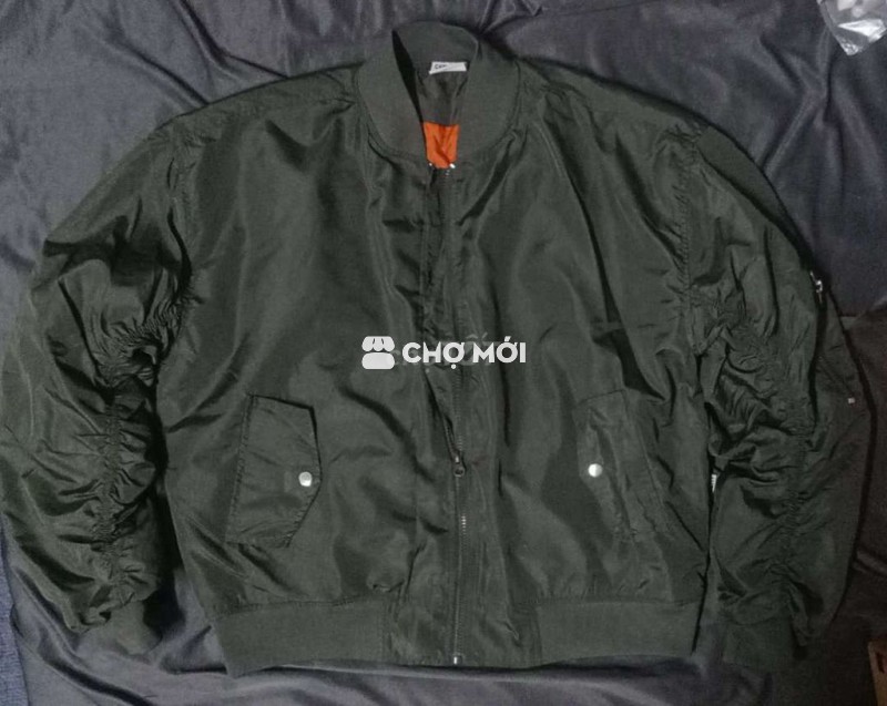 Áo khoác bomber CEMMERY Nam vải dù size L