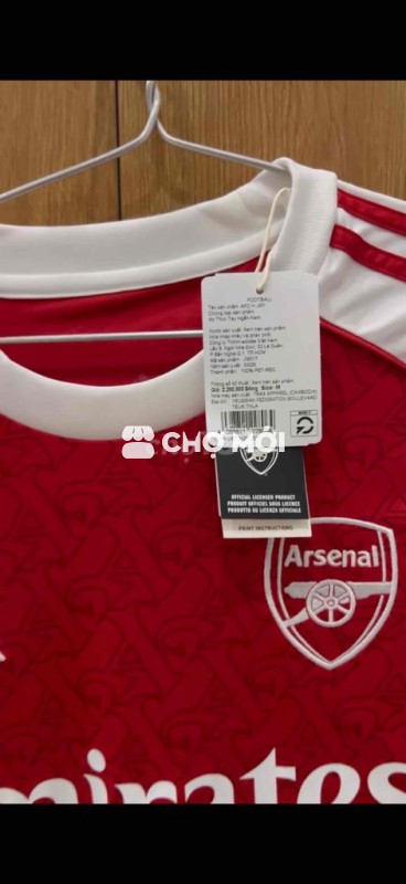 Áo đá bóng Arsenal chính hãng Adidas