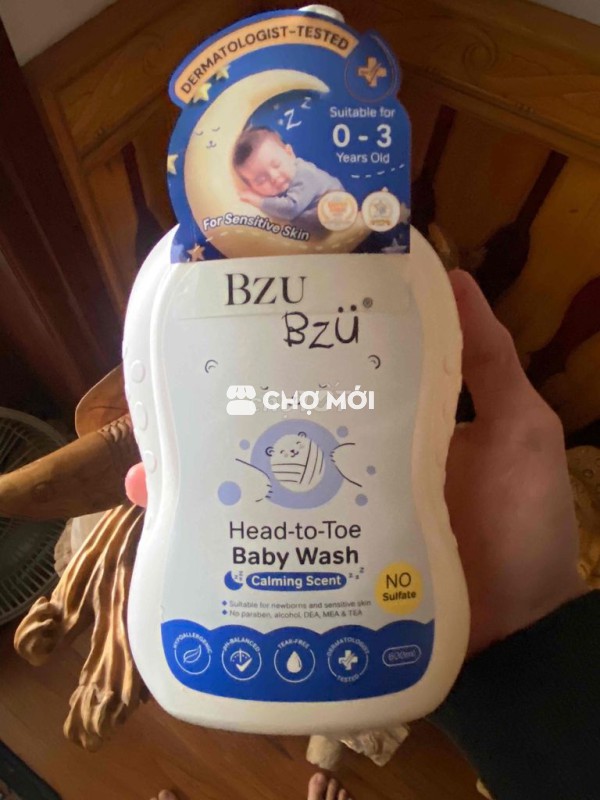 Sữa tắm gội Bzu Bzu Trẻ em 600ml