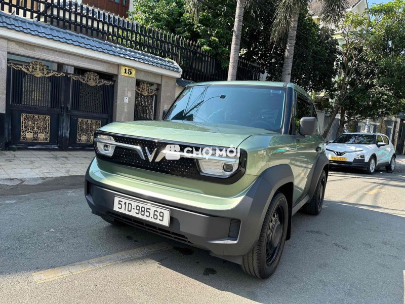 VinFast VF3 2024 Xanh Bộ Đội 7700km Full đồ chơi