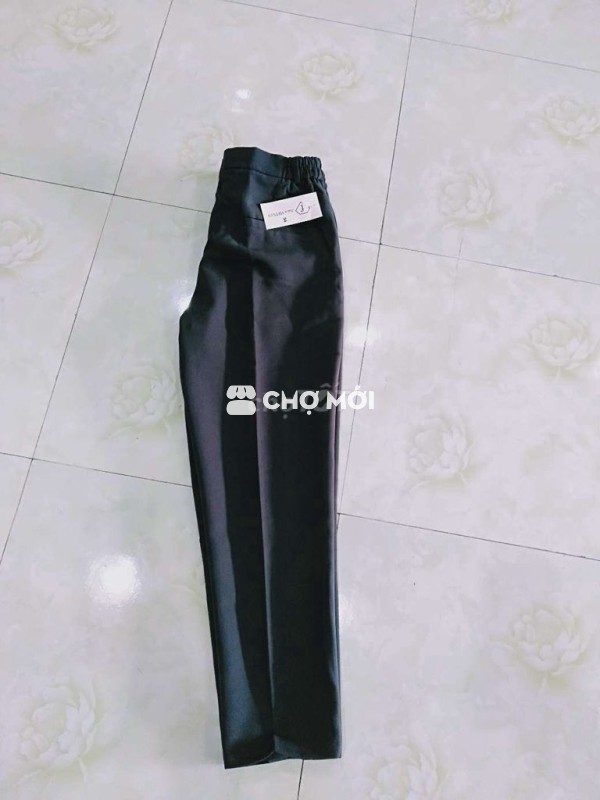 Quần tây nam lưng  co giãn size 34,35 màu xám