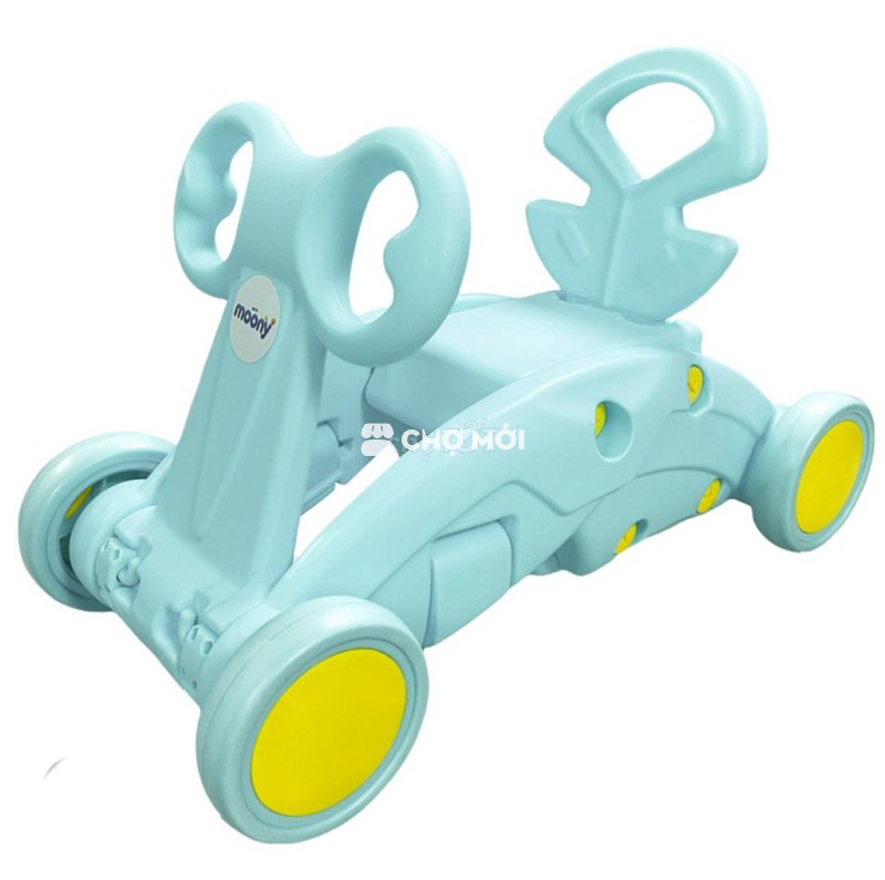 Xe chòi chân MooNy Nhựa Xanh ngọc