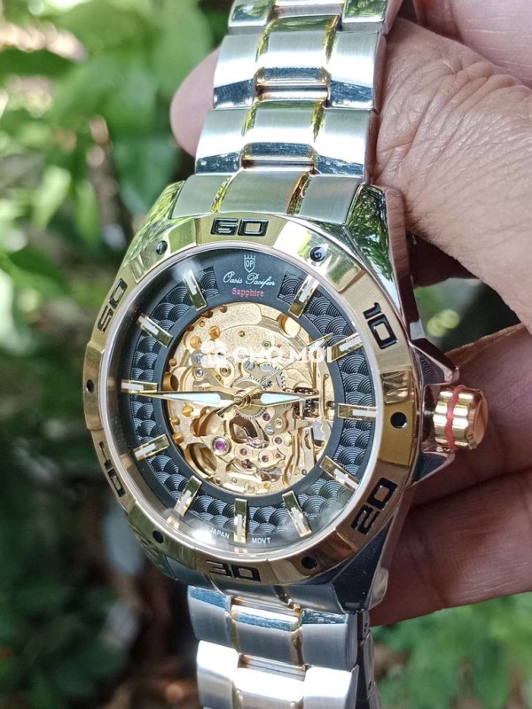 Đồng hồ Olym Pianus Automatic Skeleton Nam