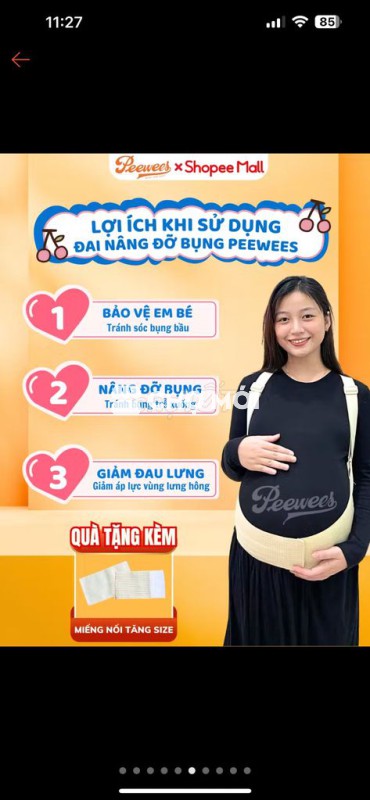Đai nâng đỡ cho bà bầu