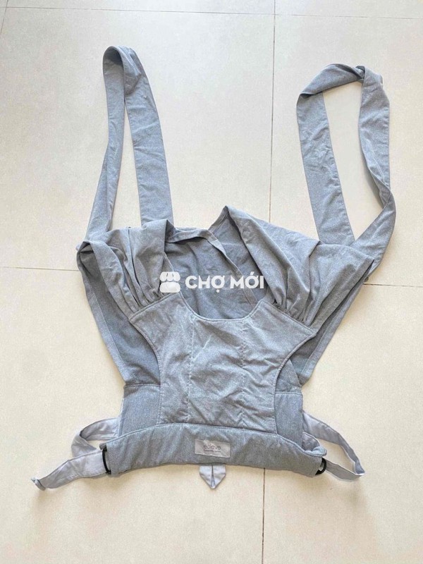 Địu em bé Écleve Vải Xám