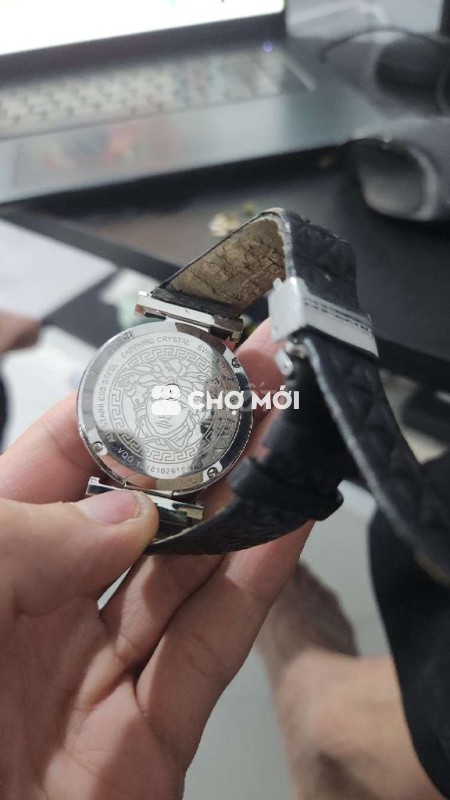 Đồng hồ đeo tay Versace Dây da