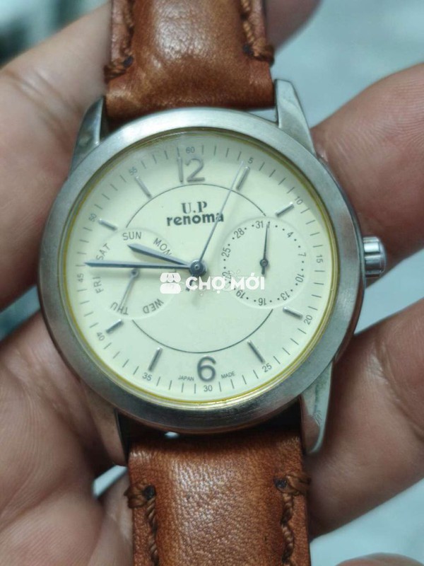 Đồng hồ  Nhật 1 cốt 5 kim, size 34mm, vỏ inoc