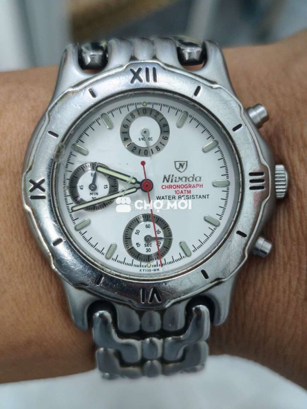 Đồng hồ Nhật 3 cốt 6 kim, size 36mm, dạ quang