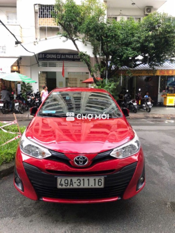 Toyota Vios 2020 E màu Đỏ
