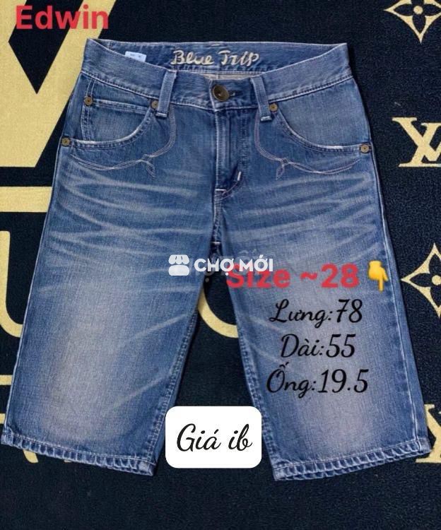 🍀 Short jean nam EDWIN 👉Size 28