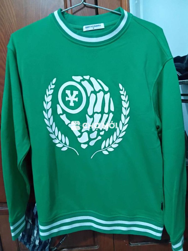 Áo nỉ DirtyCoins Nỉ Xanh lá Mới 95%