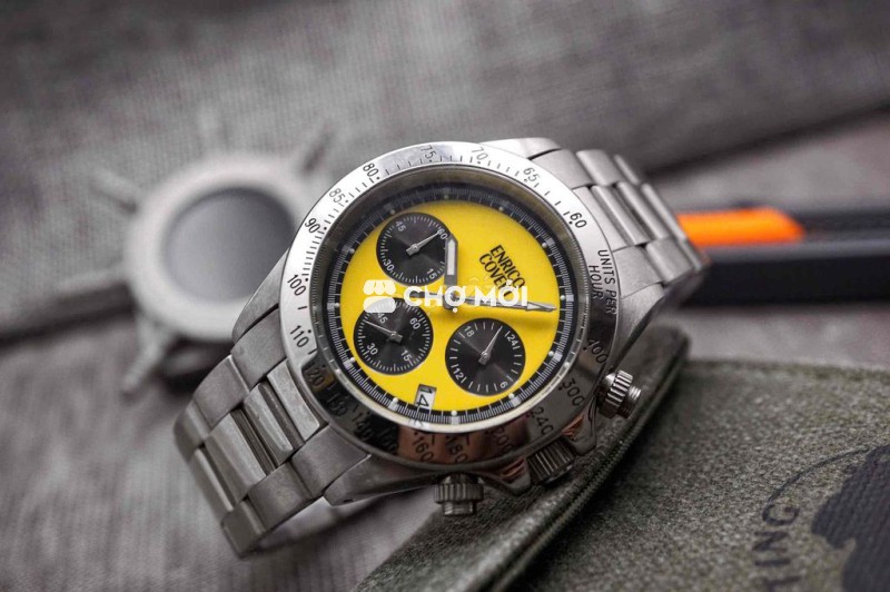 Đồng hồ Enrico Coveri Yellow Dial Chính Hãng Ý