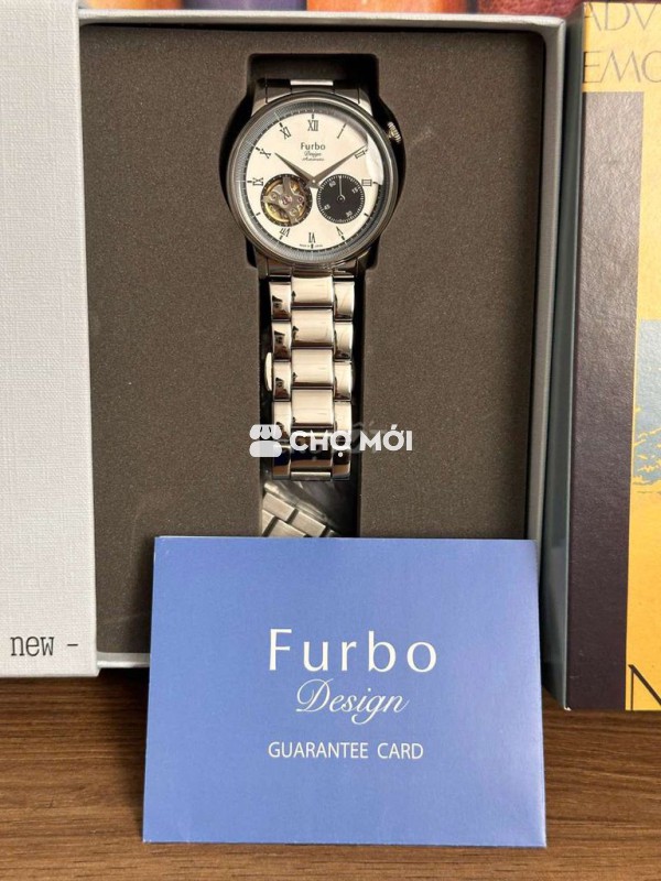 Đồng hồ Furbo Design NF02W Bạc