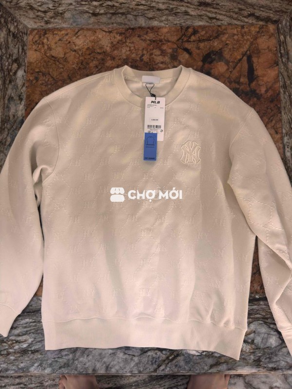 Áo thun dài tay MLB Unisex Đen XL