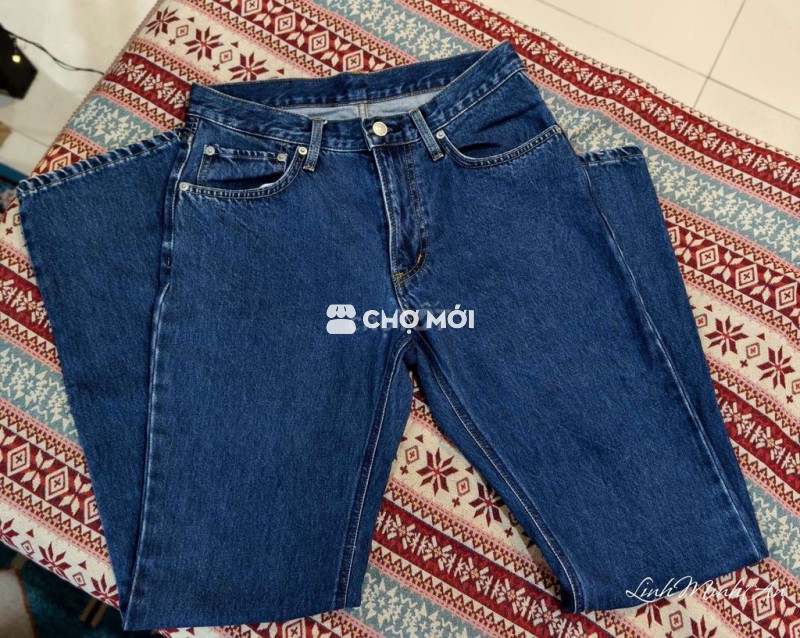 Quần denim Edwin ống đứng size 29 Mới