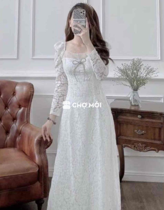 Áo dài cách tân nữ Ren size M