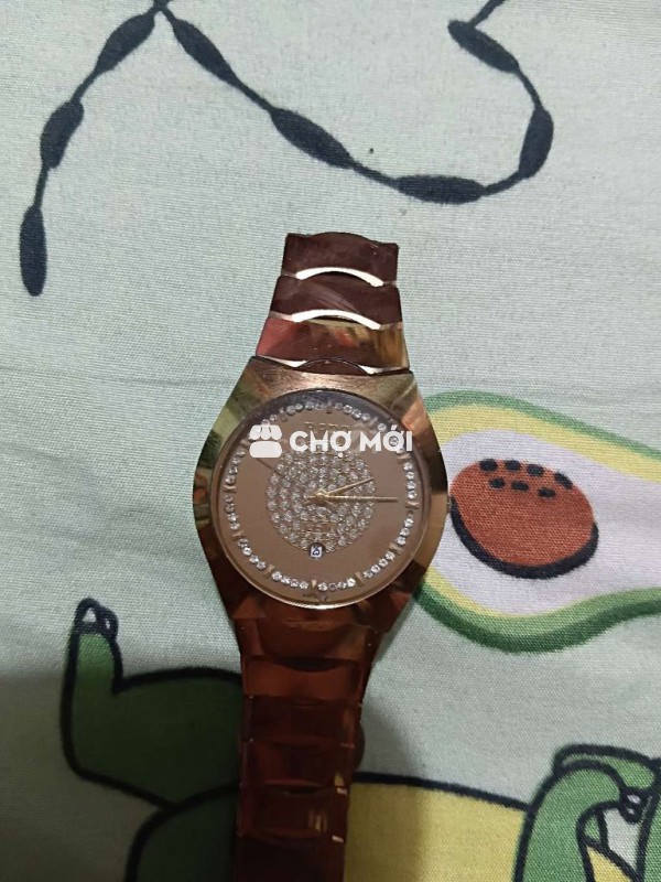 Đồng hồ Rado Dây đá Vàng đồng 38mm