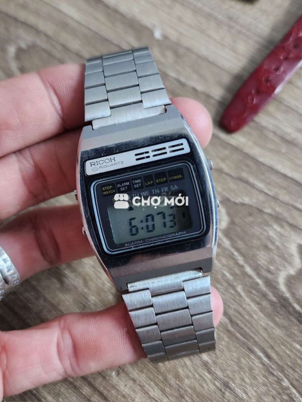 Đồng hồ điện tử Ricoh Thép không gỉ