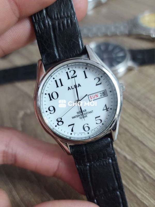 ⌚️ALBA pin solar năng lượng🇯🇵 dá 350 pao síp