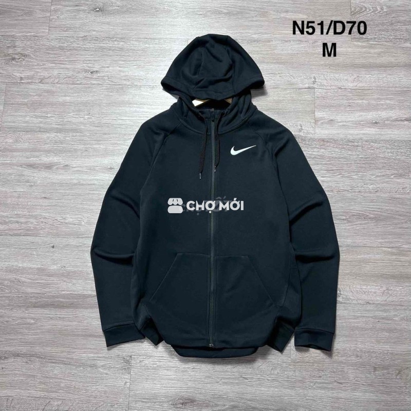 Áo hoodie Nike Nam Đen size M 98%