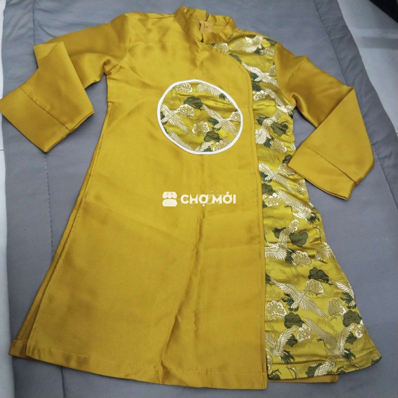 Áo dài bé trai Vải 25-35kg