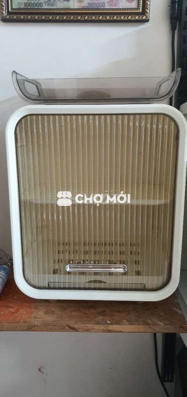 Tủ đựng bình sữa Nhựa Trắng Nâu còn mới