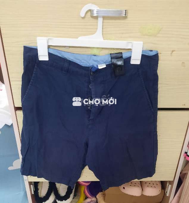 Quần sọt kaki H&M xanh than sz 28